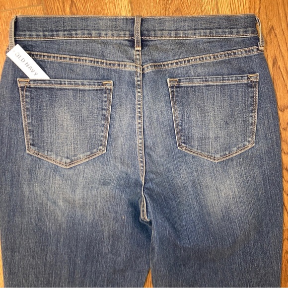nwt OLD NAVY Curvy Profile BOOT CUT Mid Rise STRETCH Jeans Women's sz 12 TALL - Picture 7 of 14